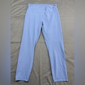 Lululemon Wunder Train High-Rise Crop 23" Water Drop Size 10